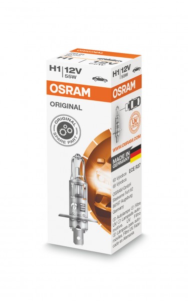 OSRAM ORIGINAL LINE H1 P14.5s 12 V/55 W (1er Faltschachtel)