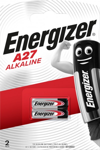 ENERGIZER Batterie Alkaline MN27 (V27A A27) 12V (2er Blister)