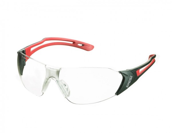 STRAUSS Schutzbrille Abell rot/schwarz