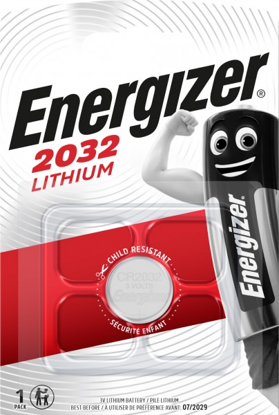 ENERGIZER Electronics Batterie CR2032 3V (1er Blister)