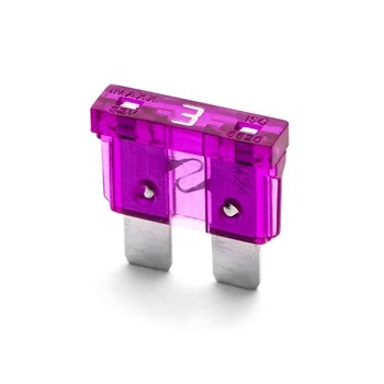 Kfz-Flachstecksicherung Standard violett 3A