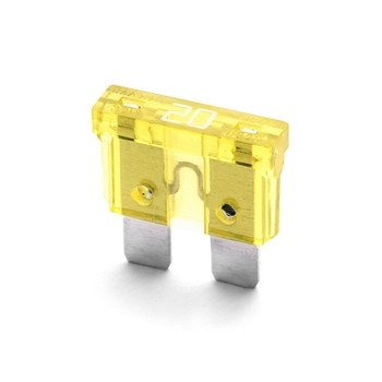 Kfz-Flachstecksicherung Standard gelb 20A