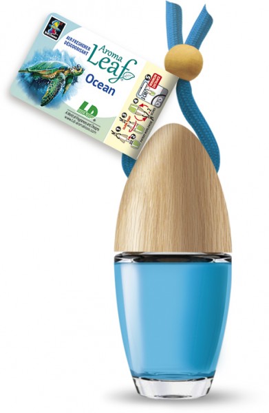 L&D Little Bottle Aroma Leaf Duftflakon Ozean