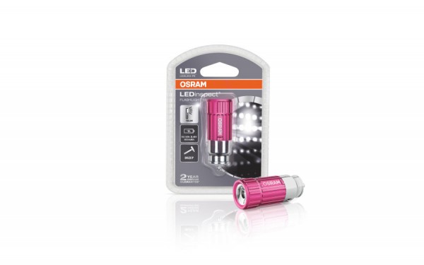 OSRAM LEDinspect FLASHLIGHT 15 PINK EDITION 2 W (1er Blister)