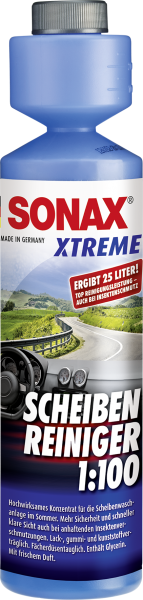 SONAX XTREME ScheibenReiniger Konzentrat 1:100 NanoPro 250 ml