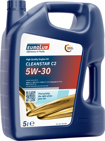 EUROLUB Motoröl CLEANSTAR C2 5W-30 5 L