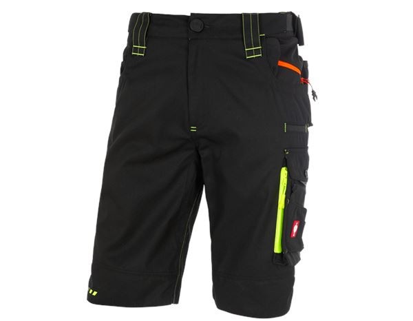 STRAUSS Short motion 2020 schwarz/warngelb/warnorange