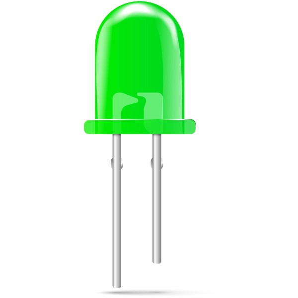 3mm Leuchtdiode LED grün