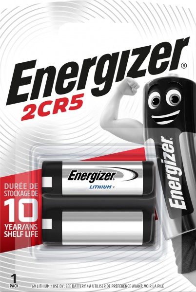 ENERGIZER Photo Batterie 2CR5 3V (1er Blister)