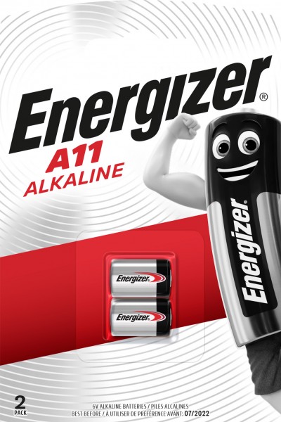 ENERGIZER Batterie Alkaline MN11 (V11A A11) 6V (2er Blister)