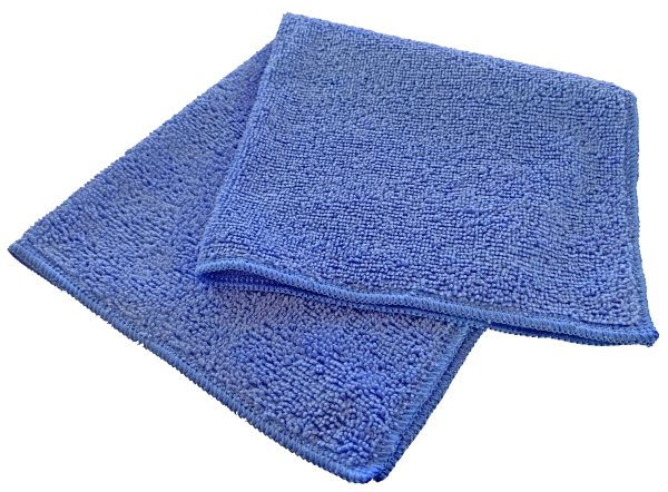 Mikrofasertuch blau 30 x 30 cm