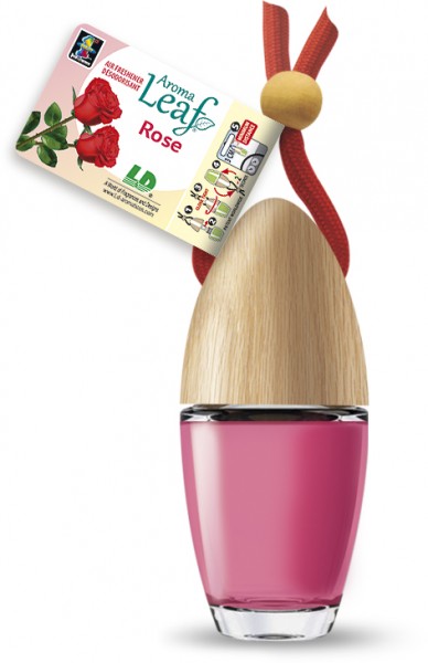 L&D Little Bottle Aroma Leaf Duftflakon Rose