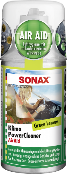 SONAX KlimaPowerCleaner AirAid Green Lemon 100 ml