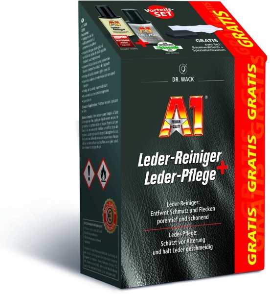 Dr. Wack A1 Leder-Set inkl. Zubehör