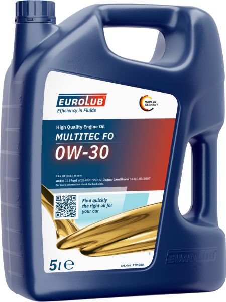 EUROLUB Motorlöl MULTITEC FO 0W-30 5 L