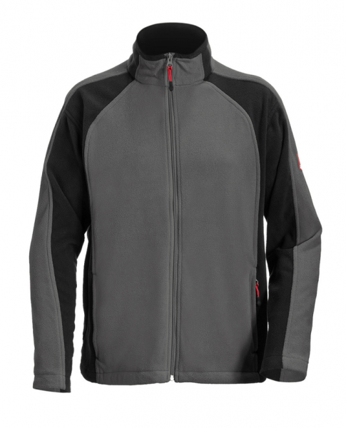 STRAUSS Microfleece Jacke dryplexx micro anthrazit/schwarz 2XL