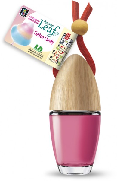 L&D Little Bottle Aroma Leaf Duftflakon Zuckerwatte