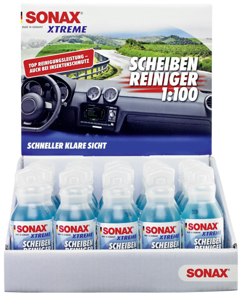 SONAX XTREME ScheibenReiniger Konzentrat 1:100 NanoPro 25 ml