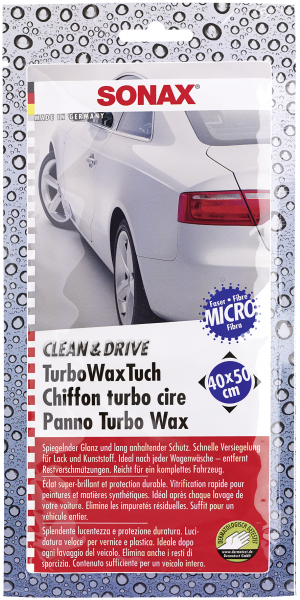 SONAX Clean&Drive TurboWaxTuch 40 x 50 cm