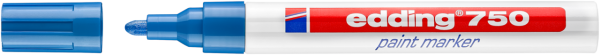edding 750 Lackmarker blau