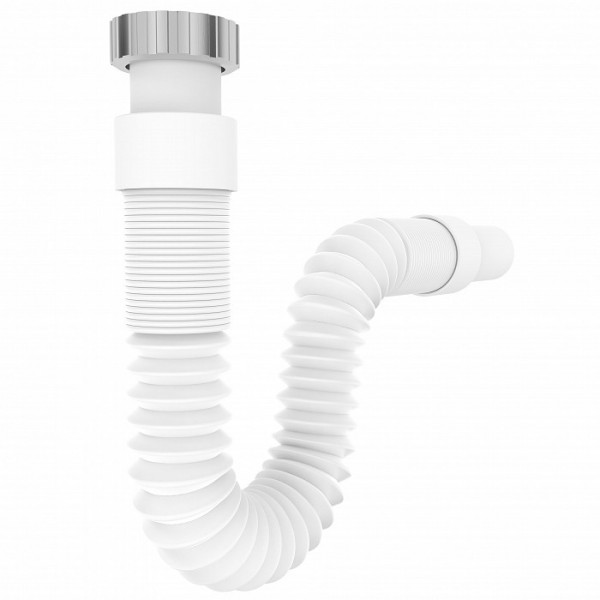 VARIOSAN Siphon flexibler Ablaufschlauch 1 1/4 x 32 mm, 320 - 880 mm