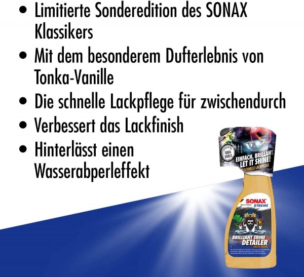 SONAX XTREME BrilliantShine Detailer 2023 Sonderedition 500 ml