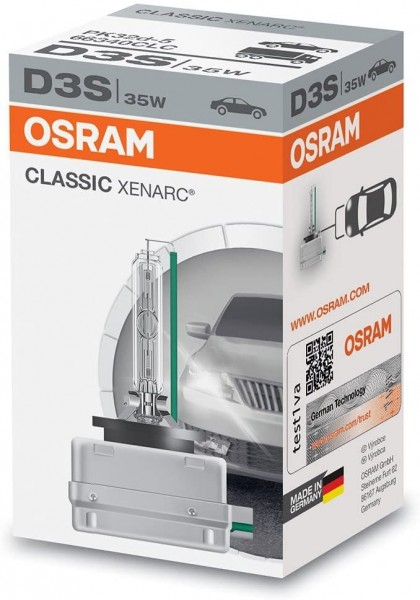 OSRAM XENARC CLASSIC D3S PK32d-5 12 V 35 W (1er Faltschachtel)