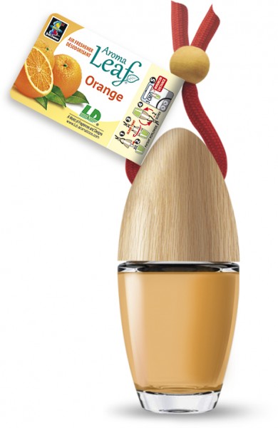 L&D Little Bottle Aroma Leaf Duftflakon Orange