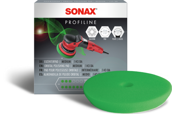 SONAX Polierschwamm 143 Dual Action -FinishPad-