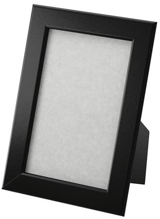 IKEA FISKBO Rahmen, schwarz, 10x15 cm