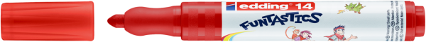 edding 14 Funtastics Kinderfasermaler rot