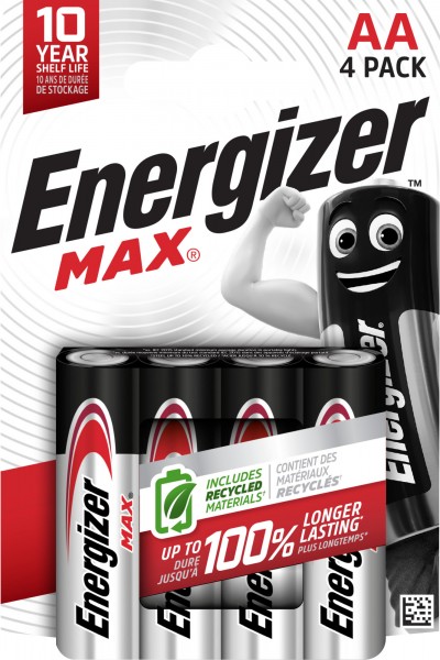 ENERGIZER Max Batterie AA (LR06) 1.5V (4er Blister)