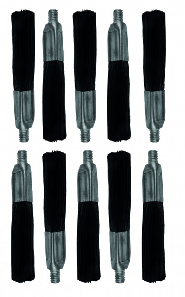 VA-PROTECT Reinigungspinsel Edelstahlfassung (10 Stück)