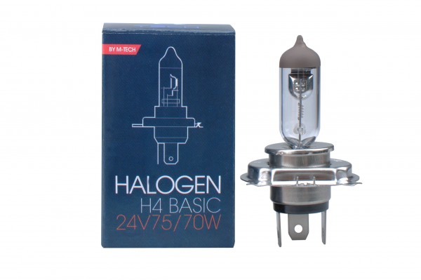 H4 Halogen Birne 75/70W 24V