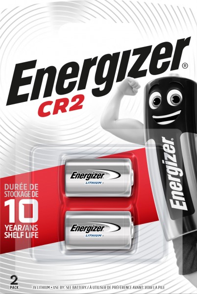 ENERGIZER Photo Batterie CR2 3V (2er Blister)