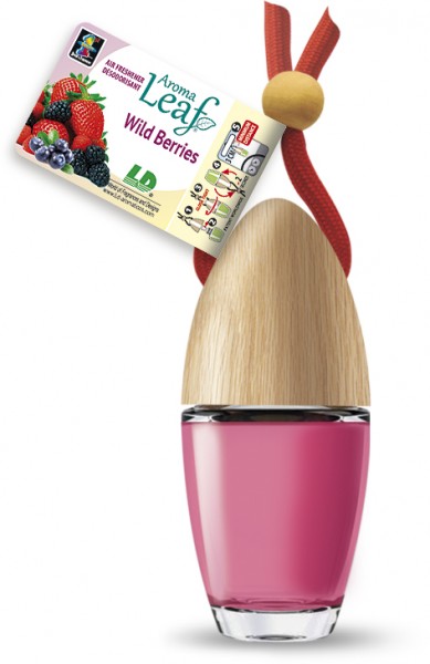 L&D Little Bottle Aroma Leaf Duftflakon Waldbeeren