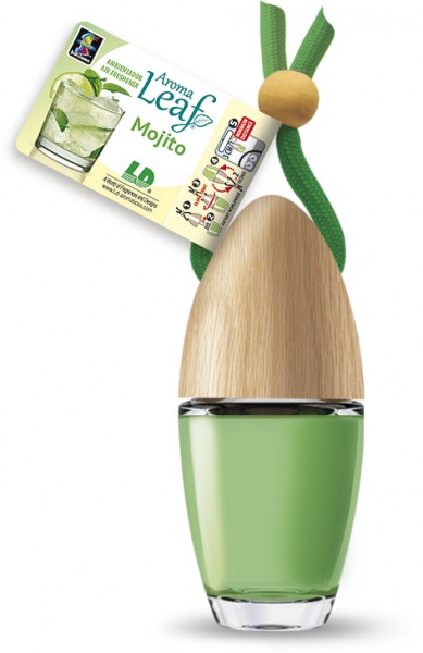 L&D Little Bottle Aroma Leaf Duftflakon Mojito