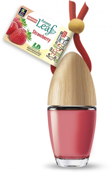 L&D Little Bottle Aroma Leaf Duftflakon Erdbeere