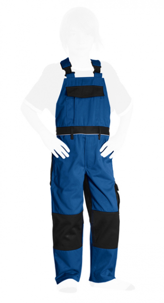 STRAUSS Kinder Latzhose image kornblau/schwarz 146/152