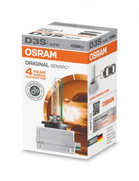 OSRAM XENARC ORIGINAL D3S PK32d-5 42 V/35 W (1er Faltschachtel)