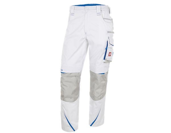 STRAUSS Bundhose motion 2020 weiß/enzianblau