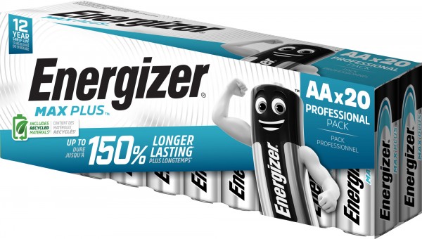 ENERGIZER Batterie Alkaline AA (FR06) 1.5V (20er Blister)
