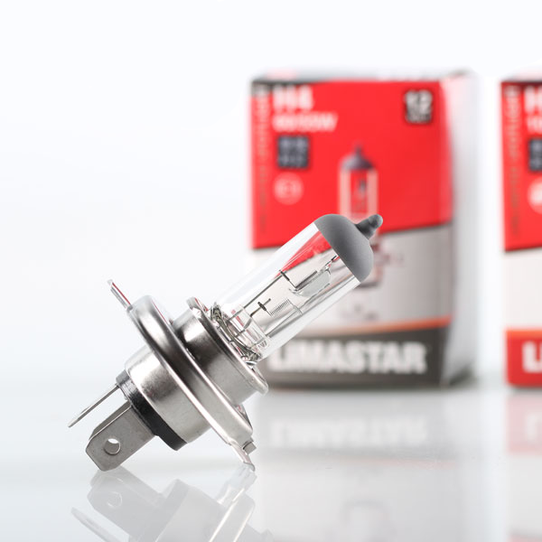 LIMASTAR Glühlampe H4 12 V 60/55 W P43T/P45T