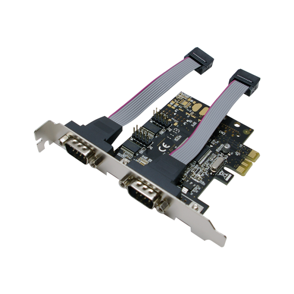 LogiLink PCI Express Karte 2 x Seriell 1 Mbyte/s (1er Faltschachtel)