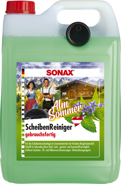 SONAX ScheibenReiniger gebrauchsfertig AlmSommer 5 L