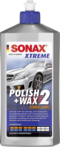 SONAX XTREME Polish+Wax 2 Hybrid NPT 500 ml