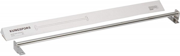 IKEA KUNGSFORS Stange, Edelstahl, 56 cm