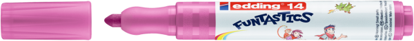 edding 14 Funtastics Kinderfasermaler himbeer