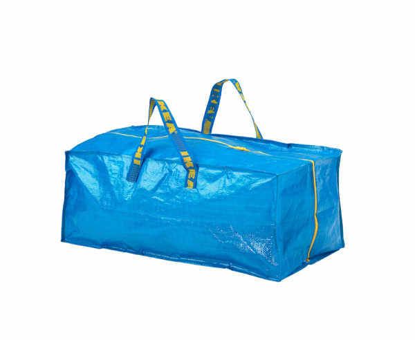 IKEA FRAKTA Tasche für Karre, blau, 76 L