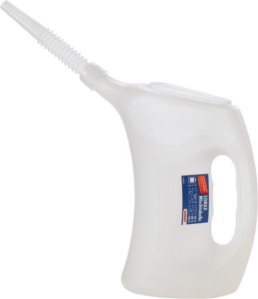 SONAX Messbecher mit flexiblem Schlauch 2 L